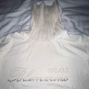 Miss Blumarine Cream Turtleneck